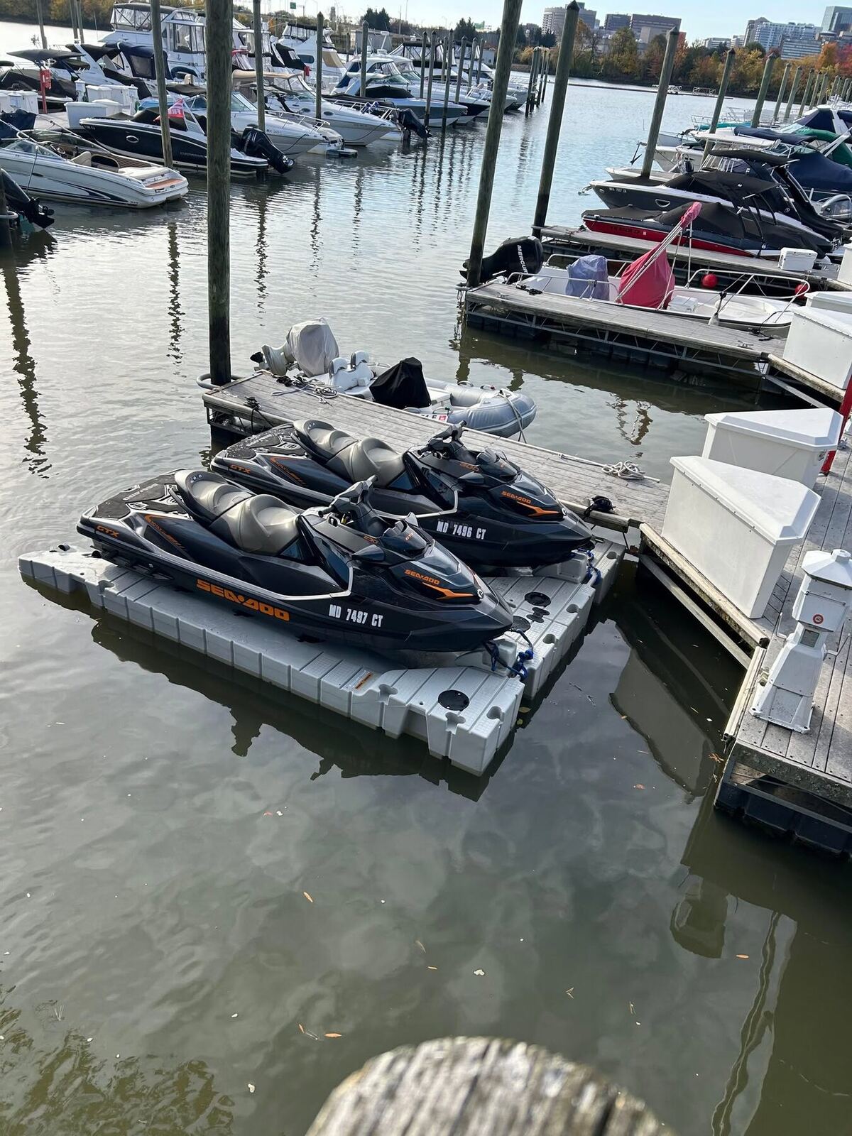 A1 Docks gallery photo of floating dock installation