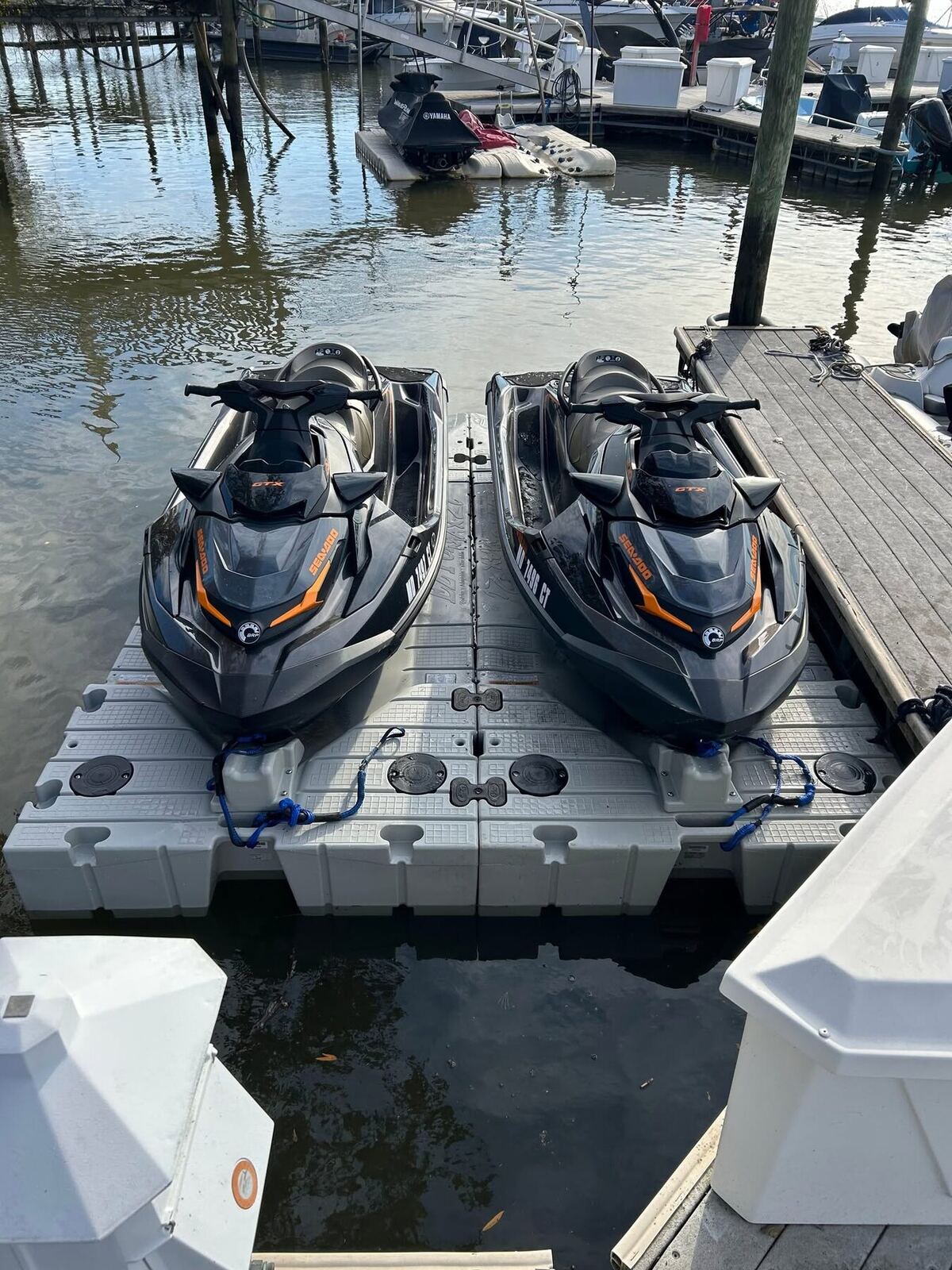 A1 Docks gallery photo of a completed floating dock