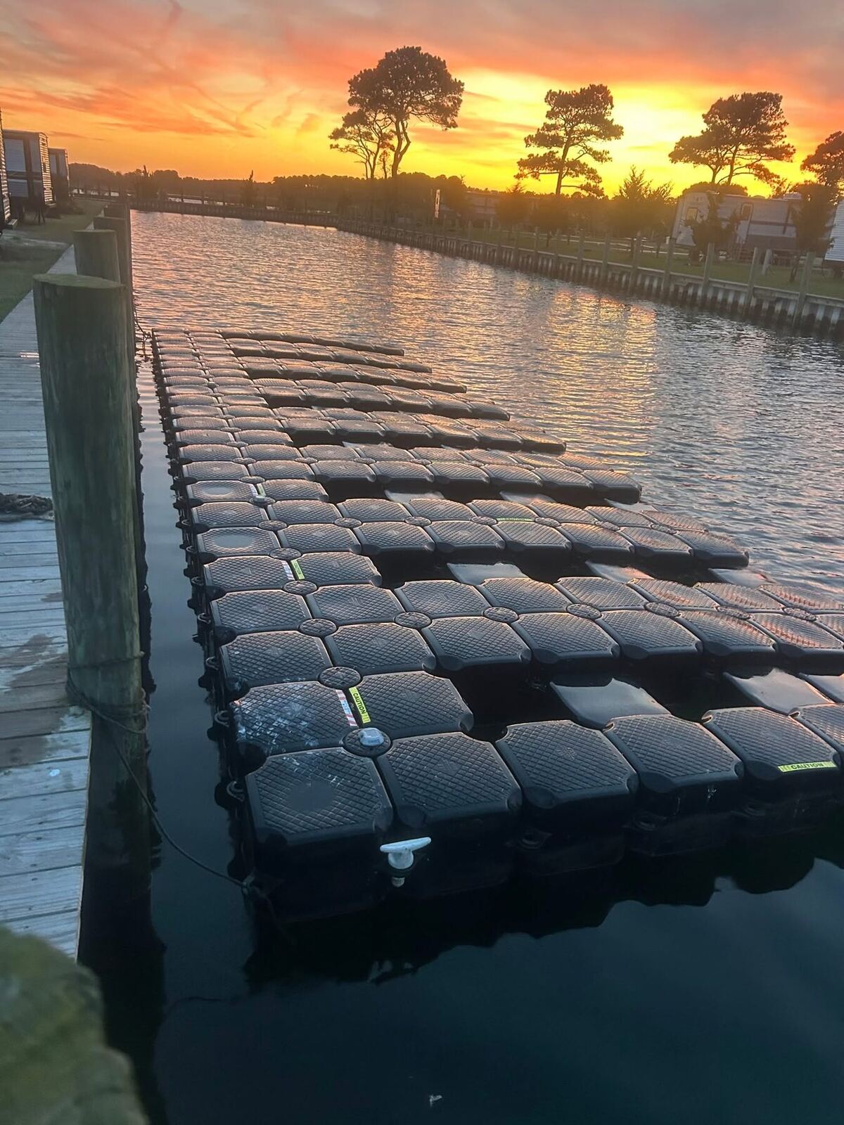 A1 Docks gallery photo of floating dock work